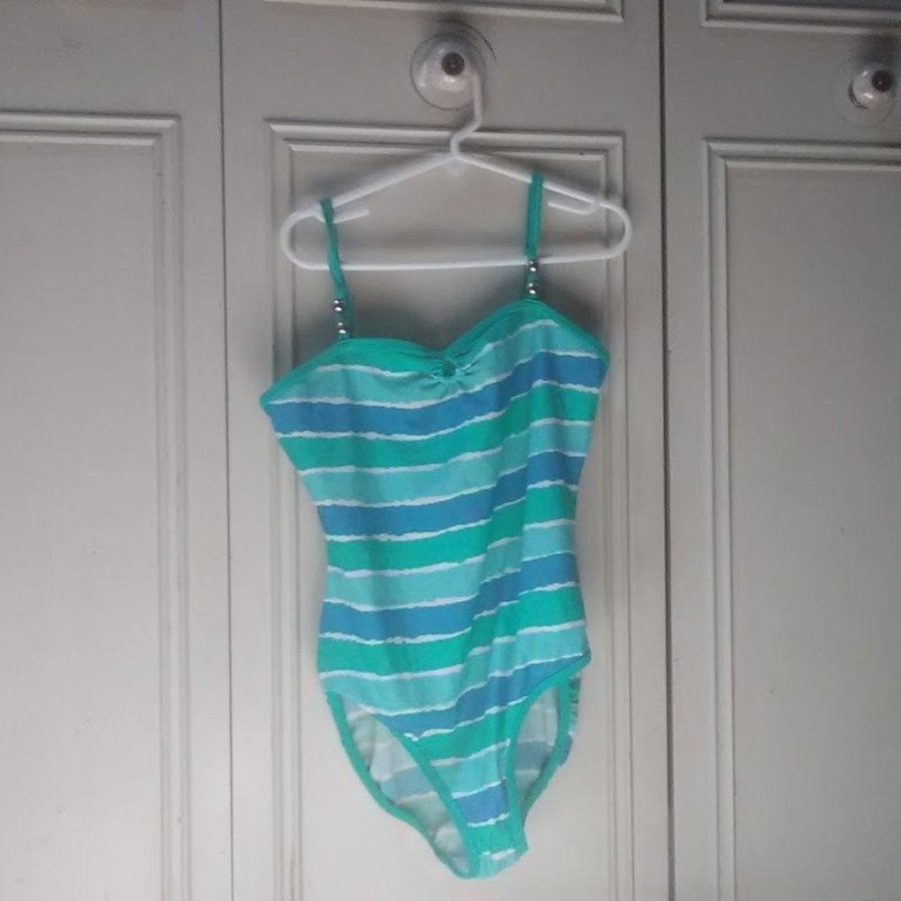 One Piece Mermaid Color Swimsuit